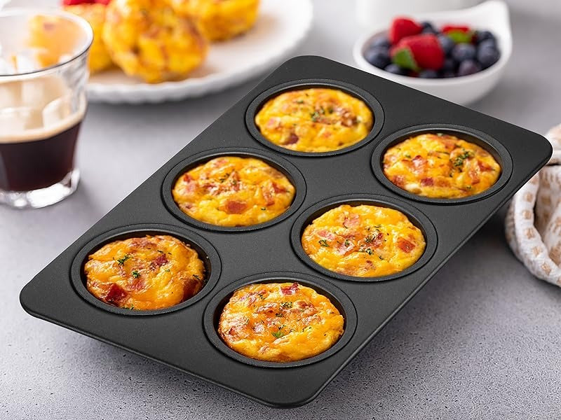 6-Cup Muffin Pan – Non-Stick