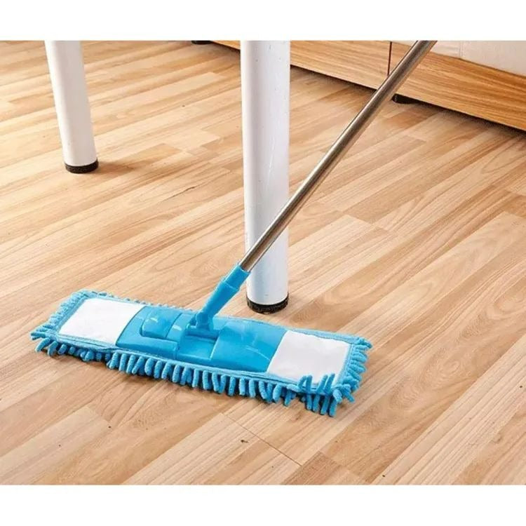 Floor Cleaner, Home Cleaning Supply, Flat Mop, Microfiber, Wet & Dry Mop