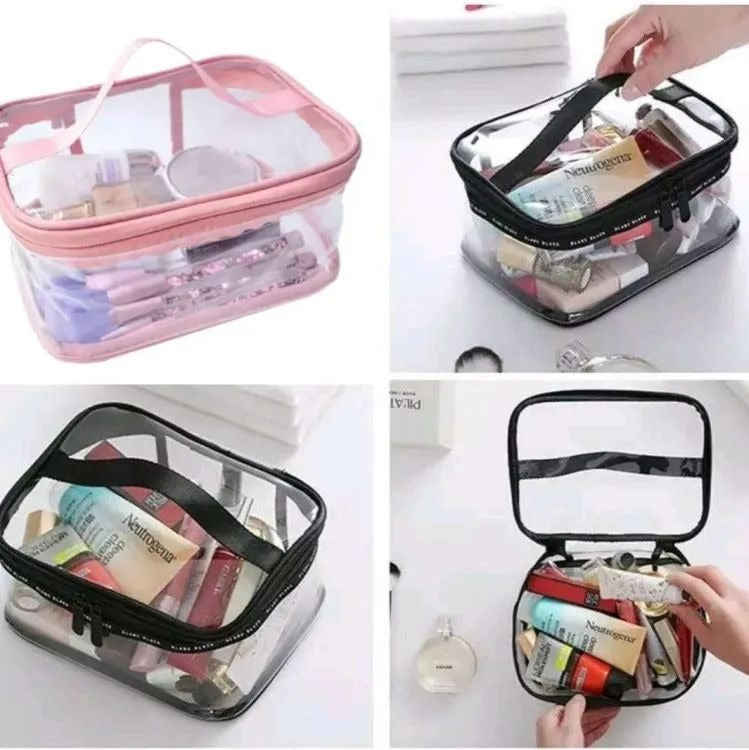 Transparent Waterproof Square Cosmetics Organizer