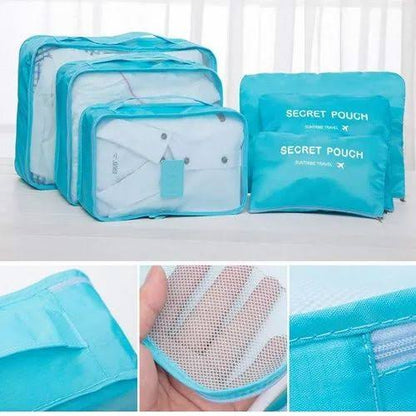 6-PC Portable Luggage Organizer