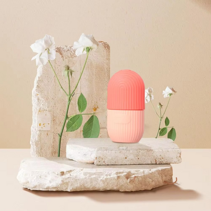 Ice Roller Facial Massager | Silicone Cleansing Ice Lattice
