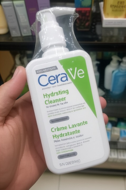 CeraVe Renewing SA Cleanser And Hydrating Cleanser