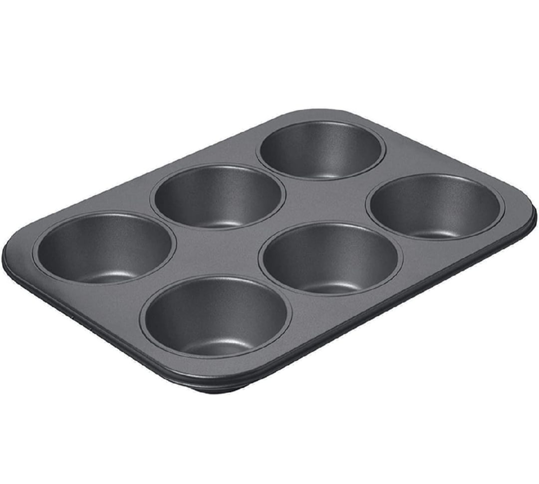 6-Cup Muffin Pan – Non-Stick