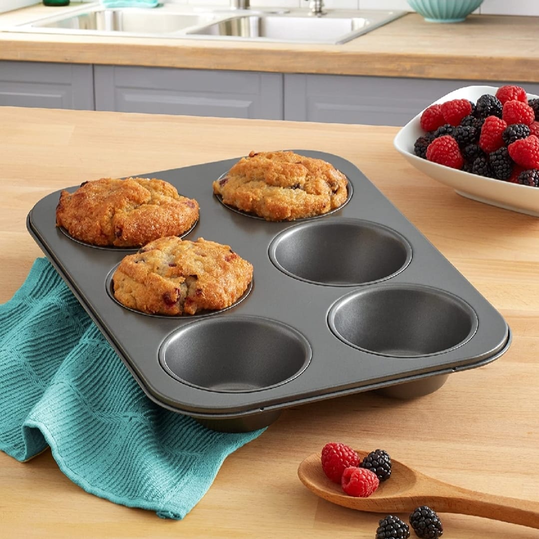 6-Cup Muffin Pan – Non-Stick