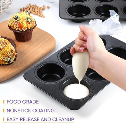 6-Cup Muffin Pan – Non-Stick