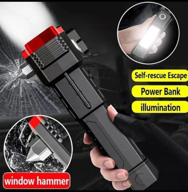 High-Power LED Torch Light – Rechargeable Flashlight