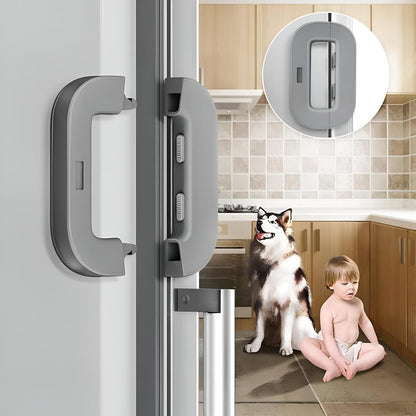 Child Safety Refrigerator Lock – Self Adhesive Fridge And Freezer Door Lock
