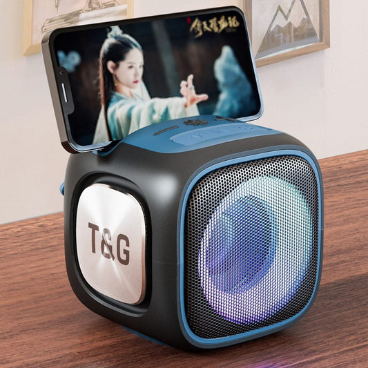 Portable Bluetooth Speaker with LED Lights