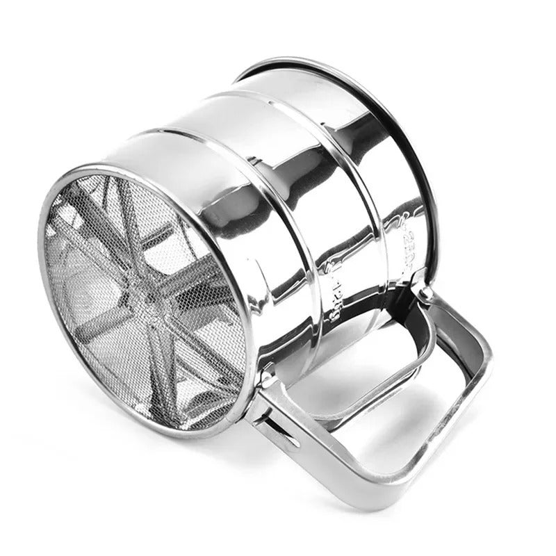 Stainless Steel Flour Sieve Cup for powdered ingredients