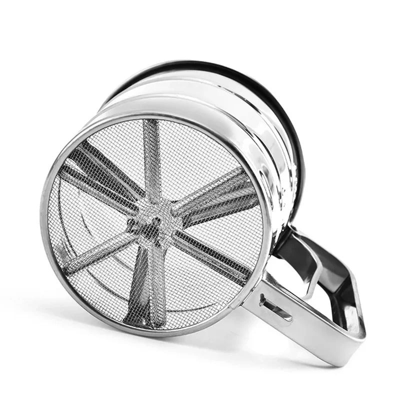 Stainless Steel Flour Sieve Cup for powdered ingredients