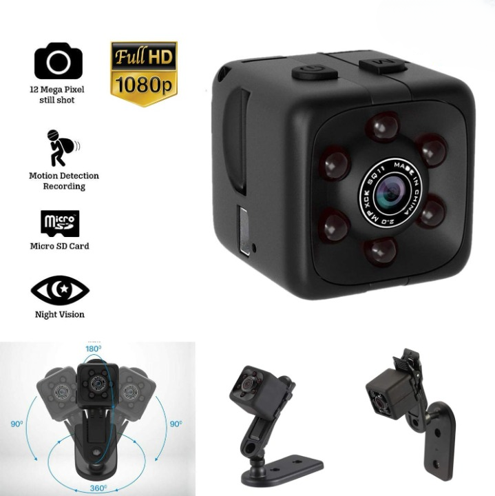 HD Portable Security Camera with Night Vision