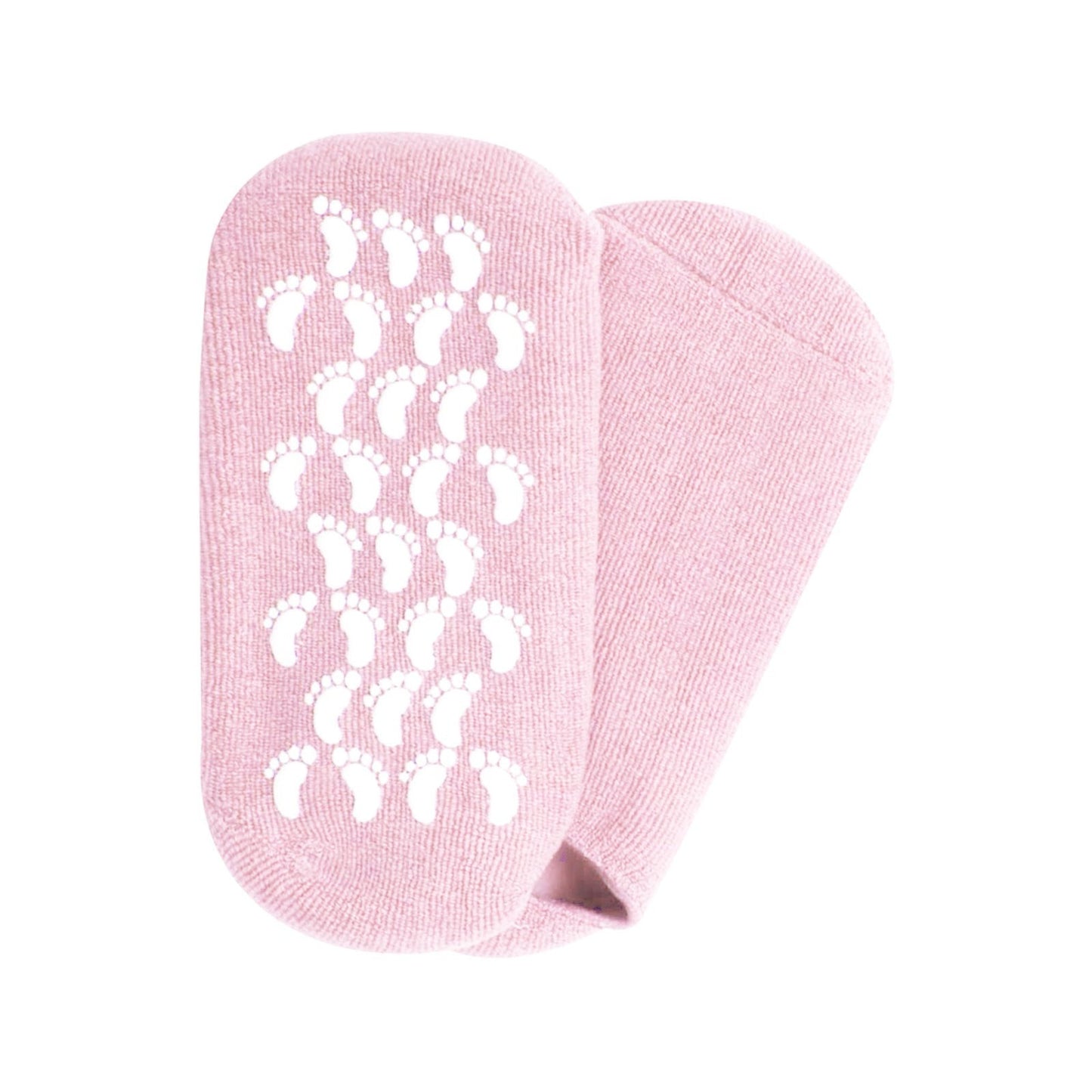 Reusable Silicone Spa Gel Socks For Dry Feet And Cracked Heel Treatment