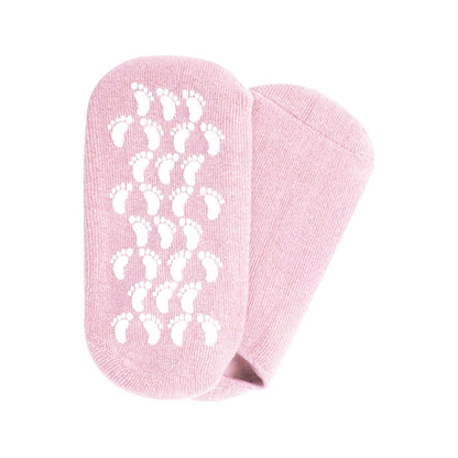 Reusable Silicone Spa Gel Socks For Dry Feet And Cracked Heel Treatment