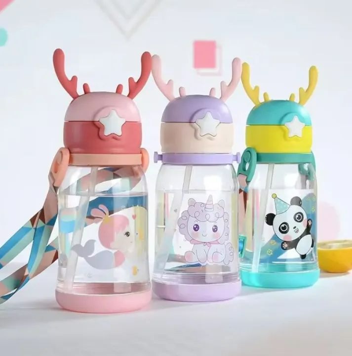 Imported Quality Kids Sipper Bottle with Straw
