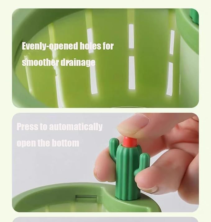 Press Automatic Dumping Basket