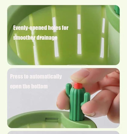 Press Automatic Dumping Basket