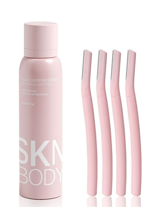 Hair Identifier Spray With 4 Razors