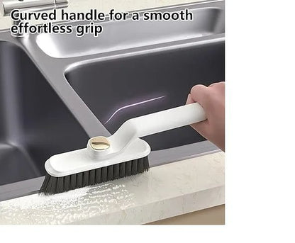 2 In 1 Floor Scrub And Bathroom Tile Cleaning Brush