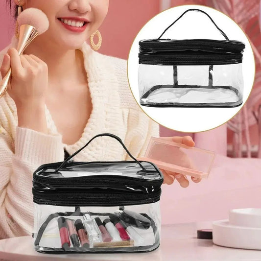 Transparent Waterproof Square Cosmetics Organizer