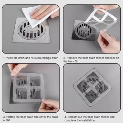 10Pcs Floor Drain Stickers