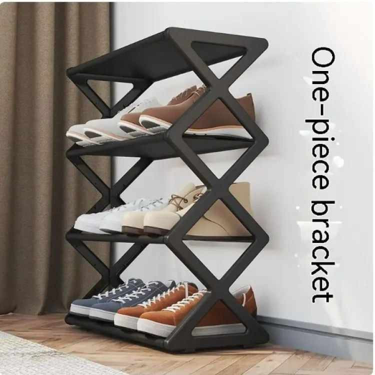 3layer Space saving X shaped Shoe Rack