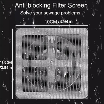 10Pcs Floor Drain Stickers