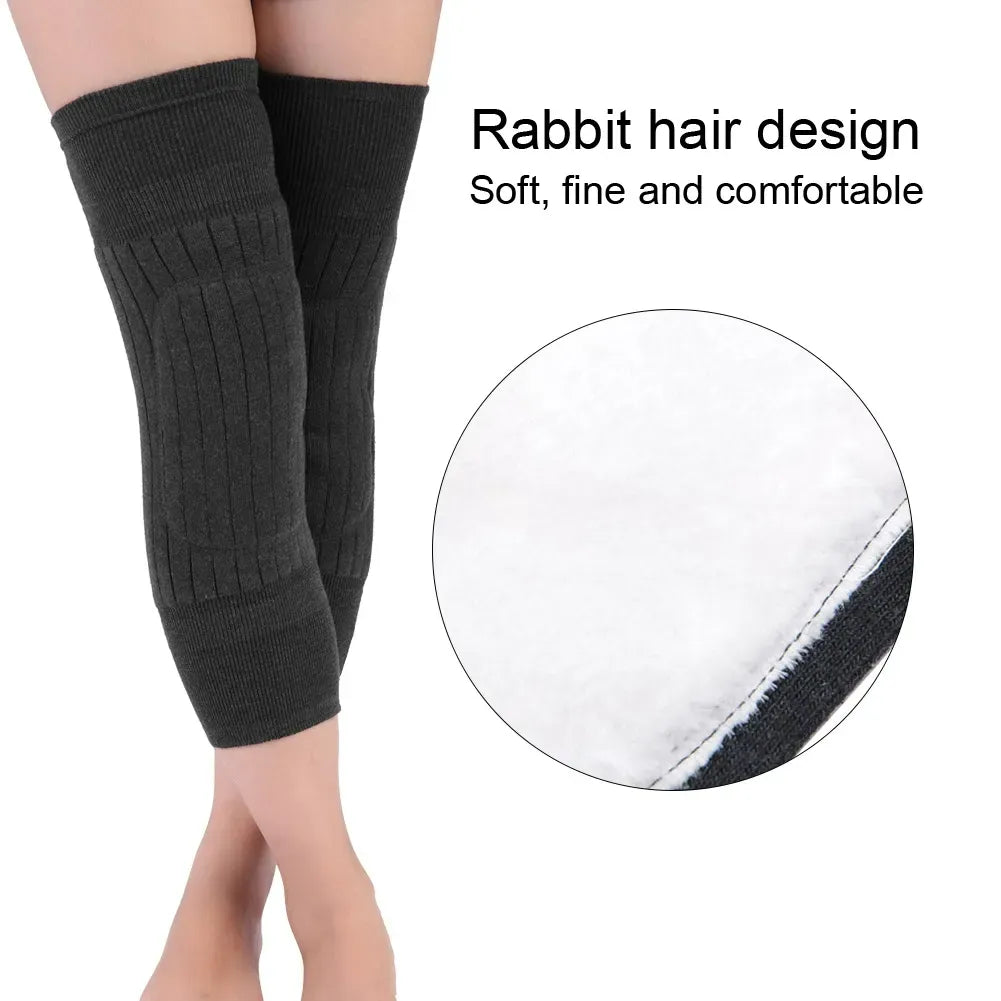 1 Pair Winter Wool Knee Pads