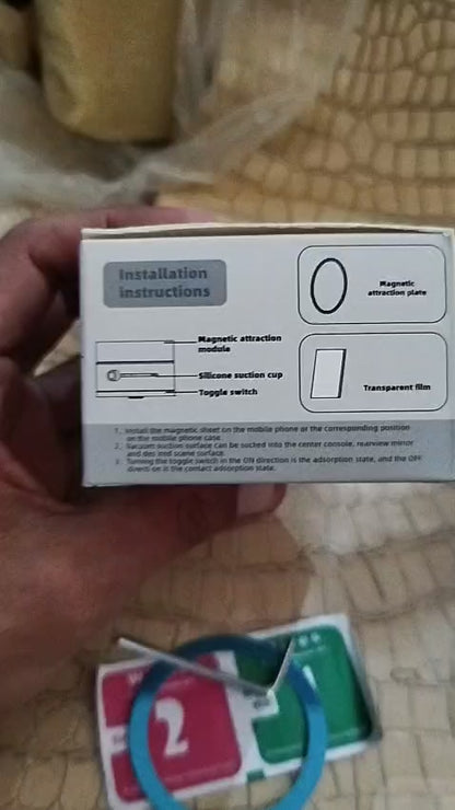 Magnetic Phone Holder for Car, Desk & Tabletop